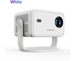 Molain Projector 4K - Mini beamer - Home cinema - 650Ansi - Native 1080P - Draagbaar - 360° functie - Bluetooth
