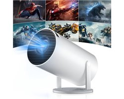 Nexvo® Draagbare beamer - Beamer - Projector - Mini Beamer - Wit - 10cm x 10cm x 16cm