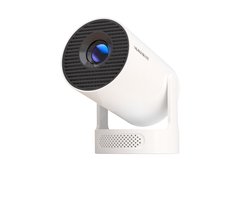 Projector - Draagbare Beamer - Thuisbioscoop - Mini Projector - Wifi Projector - HD Projector - 4K Ondersteund - Bluetooth Projector - Buitenprojector - HY300 Pro - 8000 Lumen - 290 ANSI - HDMI - USB - Grijs - EU Stekker
