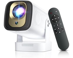RVV® Mini beamers - Projector - Mini beamer - Wit - 20cm x 11cm x 10cm