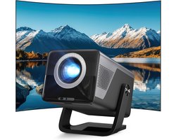 Smart Beamer Full HD 1080p – 2000 ANSI Lumen – Android 14 – Autofocus – WiFi 6 – Bluetooth 5.4 – 8K Ondersteuning