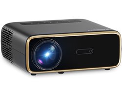Spoused Beamer - Full-HD - 12.000 Lumen - Streamen Vanaf Je Telefoon Met WiFi - Mini Beamer - Zwart - Android