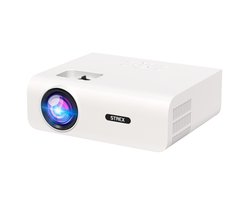 Strex Beamer - 1080P Full HD - 15000 Lumen - Draadloos Streamen - WiFi - Bluetooth - Mini Beamer - Projector