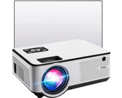 Strex Beamer - Full HD 1920x1080P - 7000 Lumen - Streamen Vanaf Je Telefoon Met WiFi - Mini Projector - Incl. 100" Projectiescherm