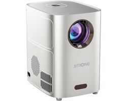 STRONG - Q1 - Mini beamer - Full HD 1280x720p - Projector van 35” tot 120”- WiFi - Bluetooth - HDMI - USB - AV ingang - Audio uitgang - Lichtgewicht en compact