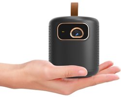 【Tijdelijke aanbieding: gratis 50-inch desktop-projectiescherm】[Google TV-gecertificeerd] ETOE Dolphin DLP-projector, 500 ANSI-lumen, native 1080P, 4K UHD-videodecodering, automatische focus en keystone, dual-band wifi, Netflix / YouTube