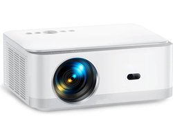 Toptro X6 Mini Beamer 4K – Android Systeem - 2024 Model 18000 Lumen - Mini Beamer Projector Met Wifi – Bioscoop Kwaliteit - Draagbare Beamer Bluetooth