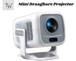 TrendWave Projector - HD 1080P Beamer - Android 4K - WIFi BT5.4 - Auto Focus - Smart Home Theater Video - Portable Mini Beamer