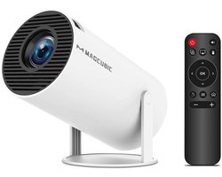 Tresaro Magcubic HY300 Pro+ 4K Android 11 draagbare projector 8000 lumen WiFi 6 BT5.4 buitentheater 5W HiFi-luidspreker 720P HD ondersteund