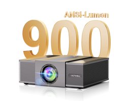 ULTIMEA Beamer met Autofocus en 6D Keystone Correctie, 900 ANSI Lumen, Native Full HD 1080P, 30W Luidspreker, 5G WiFi Bluetooth Projector – Zwart