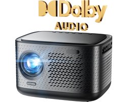 ULTIMEA Native 1080P met Autofocus & 6D Trapezcorrectie, 4K Home Cinema Beamer Zwart