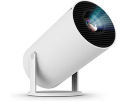 Ultra HD Projector met Dual-Band WiFi, 260ANSI Helderheid, 720P Native/4K Decoding, Verstelbare Lens, Lichtgewicht & Duurzaam Ontwerp, Smart WiFi Projector voor Thuis, Kantoor, Zakelijke Presentaties, Filmavond, Kantoorpresentaties