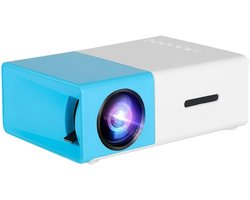 Vitdipy - Beamer - Projector - HD - Mini Projector - Smart Beamer - IOS & Android - Met Afstandsbediening - Resolutie van 320 x 240 - Blauw
