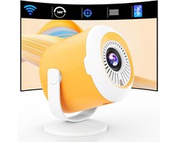 White-Label® Mini Beamer - Projector met Wifi - Bluetooth
