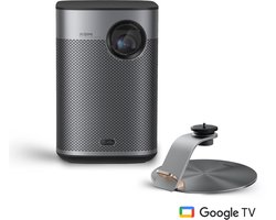 XGIMI Halo+ (GTV) met X-Desktop standaard - Draagbare Smart-projector - Beamer - Google TV Ref + 3.0 - Harman/Kardon 2 x 5W luidsprekers - Chromecast - 700 ISO Lumen - Dolby Audio - Bluetooth 5.1 - DTS-HD