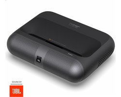 Yaber K300S Beamer – Ultra Short Throw Projector – 1000 ANSI Lumen – Full HD 1080p – Sound by JBL – Smart Projector met Google TV – Wi-Fi 6 & Bluetooth – Compacte Thuisbioscoop