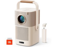 Yaber T2 Beamer – Sound by JBL – Dolby Audio – 450 ANSI Lumen – Full HD 1080P – Wi-Fi & Bluetooth – Met Chromecast – Voor Thuisbioscoop & Reizen – Draagbare Projector