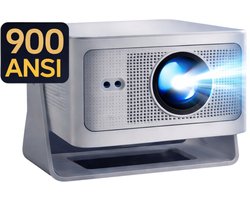 Yemtech® Beamer – 900 ANSİ Lumen – Thuisbioscoop Projector – Full HD 1080p - 4K / 8K ondersteuning – Bluetooth 5.4 – Android 14 – WiFi 6