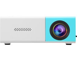 Ynkkvre - Beamer - Projector - Mini Beamerr - Smart Beamer - Hoge Resolutie 1920x1080 & DLP Technologie - Compact Ontwerp - Voor Thuisgebruik In Blauw