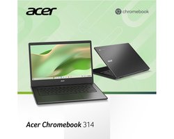 Acer Chromebook 314 CBOA314-1H-C6NG - 14 inch - 4GB - 128GB - Zwart