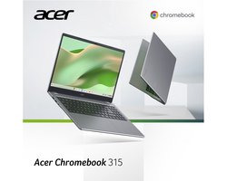 Acer Chromebook 315 CB315-6HT-C1B1 - 15 inch Touchscreen - 8GB - 128GB - Zilver