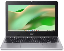 Acer Chromebook CB311-12HT-C8YQ Intel® N N100 29,5 cm (11.6") Touchscreen HD 4 GB LPDDR5-SDRAM 64 GB eMMC Wi-Fi 6E (802.11ax) ChromeOS Duits Zilver