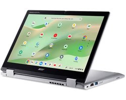 Acer Chromebook Spin 312 CP312-1H-C6B1 - 2-in-1 Convertible - 12 inch - Touchscreen - 8GB - 64GB - Zilver