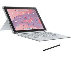 ASUS Chromebook CM30 Detachable CL3001DM2A-R70267 MediaTek Kompanio 520 26,7 cm (10.5") Touchscreen WUXGA 8 GB LPDDR4x-SDRAM 64 GB eMMC Wi-Fi 6 (802.11ax) ChromeOS US International Zilver