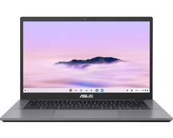 ASUS Chromebook Plus CX34 CX3402CBA-PQ0054 Intel® Core™ i3 i3-1215U 35,6 cm (14") Full HD 8 GB LPDDR5-SDRAM 128 GB UFS Wi-Fi 6 (802.11ax) ChromeOS Nederlands Grijs