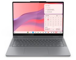 Lenovo Chrome 2in1 14IRU10 Intel Core 5 120U Chromebook 35,6 cm (14") Touchscreen WUXGA 8 GB LPDDR5-SDRAM 128 GB UFS Wi-Fi 6E (802.11ax) ChromeOS Engels Grijs