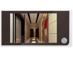 3,5 inch digitale deurspion bewakingscamera, HD lcd-kleurenscherm, 120° hoekweergave, 24 uur bewaking, video, digitale deurbelcamera, elektronische camera voor de veiligheid thuis