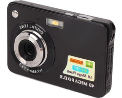 4K Ultra HD Minicamera 48MP Compacte Camera - Zakcamera met 8x Zoom - 2.7 Inch LCD - Digitale Camera met Ingebouwd Invullicht - Babycamera voor Kinderen Tieners - Jongens Meisjes Volwassenen .