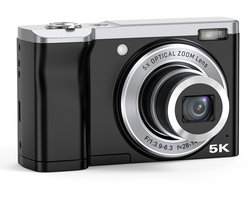 5K digitale camera met 5x optische zoom en anti-shake-stabilisatie