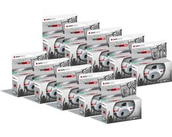 AGFA PHOTO PACK 10 x 601026 - Appareil Photo Jetable LeBox Black&White, 27 Photos, Objectif Optique 31 mm - Gris