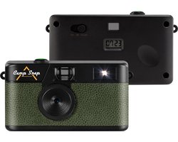 Campsnap Digitale Camera - Schermvrij Retro Camera - Oplaadbaar - 2000 Foto's - Fotocamera - Vintage - Inclusief 4GB Memorycard - Groen