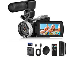 CLVP® Handycam - Videocamera - Vlog Camera voor Beginners