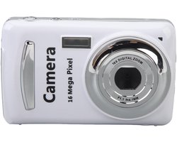 Compacte 16x Optische Zoomcamera met 16MP Sensor en 2,4" LCD