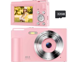 CRLYN® Fototoestel voor Kinderen - Digitale Camera - Compact - Roze