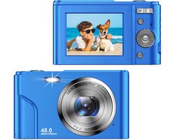 Crrynuo Digitale Camera - Fotocamera - Fototoestel - Compact Camera - 2.8 LCD - Vlog Camera - Foto & Video