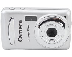 Digital Camera, 16x Digital Zoom Camera with 2.4 Inch Screen, Auto Focus, Multi-Axis Stabilization, 1080P 16MP, Portable Small Camera for Boys, Girls, Teens, Students