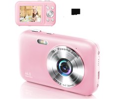 Digitale camera 1080P 44MP 16x zoom 2,4-inch scherm, 32GB kaart