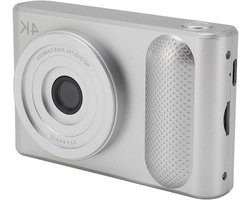 Digitale Camera 48 MP 4K Autofocus Compactcamera met 24 Inch Scherm 16x Digitale Zoom Vlogcamera voor Tieners-beginners (SILVER)