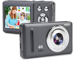 Digitale Camera 4K - 64MP - Fototoestel - Compact Camera - Vlog Camera - Voor Kinderen