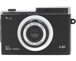 Digitale camera - HD 1080P kindercamera met MP3-speler, diverse filters, verfraaiing van frames, koord, 48 MP, 2,4 inch scherm, 8x zoom, anti-shake, digitale camera voor reisfotografie (32 GB)