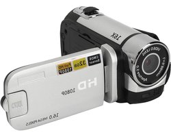 Digitale Camera Recorder D90 1080P 16X Digitale Zoom Videocamera met Vullicht 24 Inch LCD Draaibaar Scherm 32GB Vlogging Camera HD Video Opname Handycam Camcorder