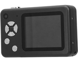 - Full HD 25K 48 MP Videorecorder Selfiecamera | 8X Digitale Zoom- Compacte Mini-camcorder voor Beginners | Kindercadeau (Zwart) met Digitale Puntopnamecamera's