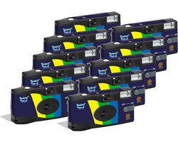 GTPHOTO Appareil Photo Compact Realishot Flash 27 Poses - Lot de 10