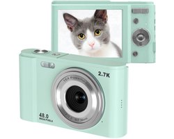 JeiibrZui Digitale Camera - Camera Met Hoge Resolutie - 48MP 8000x6000 Pixels Voor Professionele Fotografie - 1 - Lichtgroen