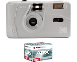 Kodak M35 - Analoge Camera (35mm) - Marble Grey - ISO 200/400 + fotorolletje
