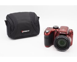 Kodak Pixpro AZ405 - Compactcamera - Rood - + 32GB geheugenkaart - + Tas